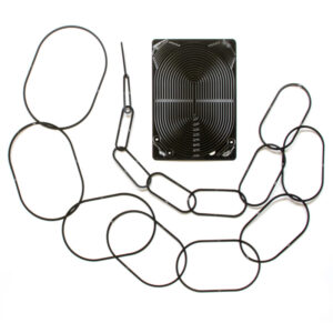 Zwarte Messing Ketting – Klimplantensteun