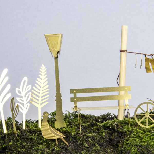 Tiny Bike Adventure - miniatuur fietsavontuur voor je plant 8 Orchidee-kopen.nl