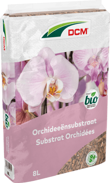DCM Orchideeënsubstraat 8 L 1 Orchidee-kopen.nl DCM Orchideeënsubstraat 8 L